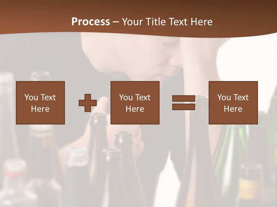 Sunset Retired Beach PowerPoint Template