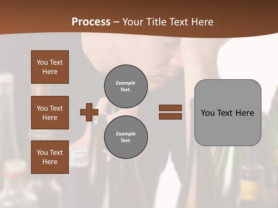 Sunset Retired Beach PowerPoint Template
