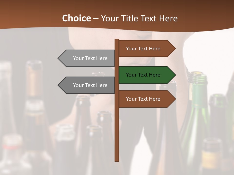 Sunset Retired Beach PowerPoint Template