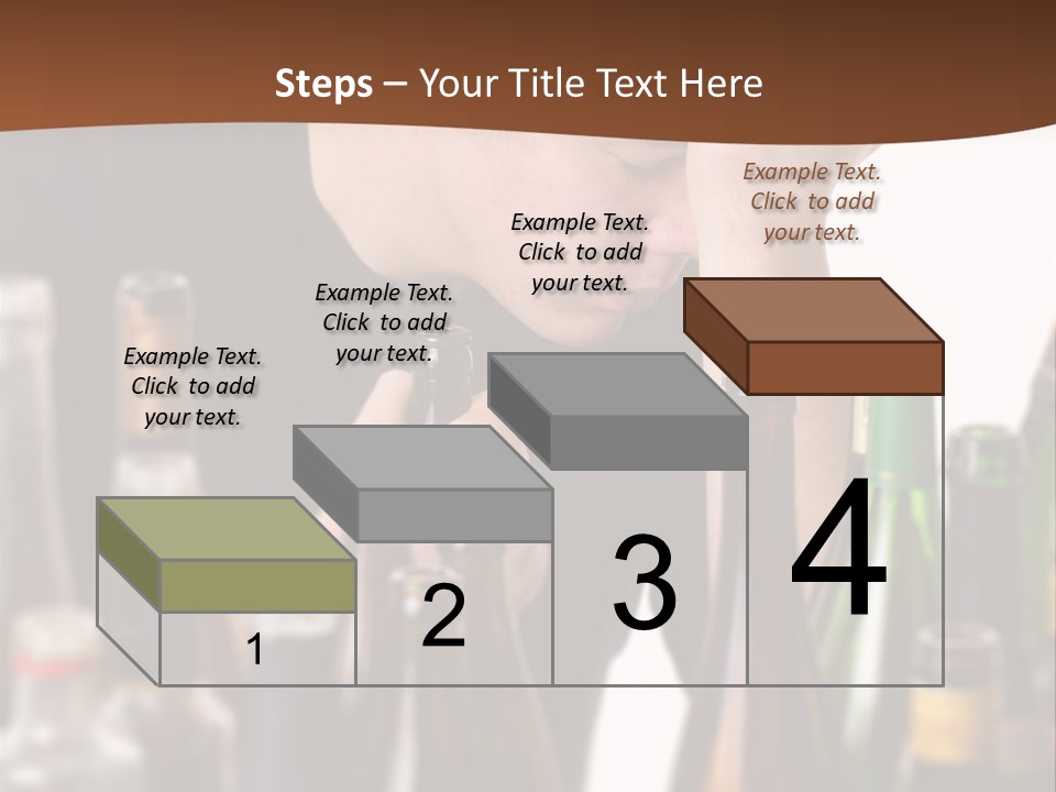 Sunset Retired Beach PowerPoint Template