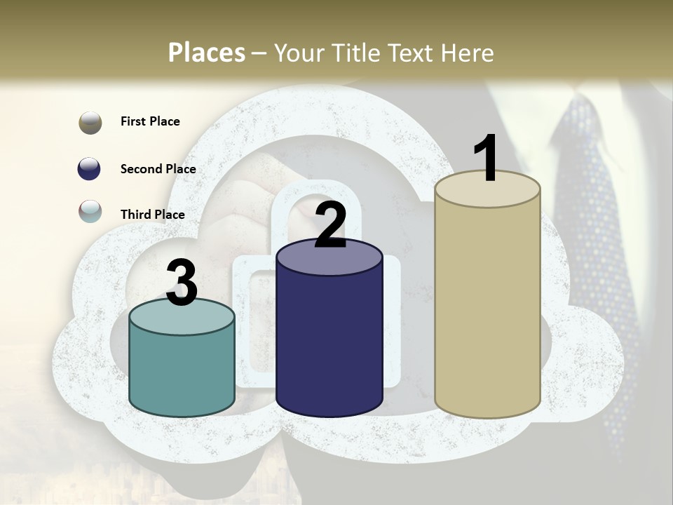 Daughter Pensioner Woman PowerPoint Template