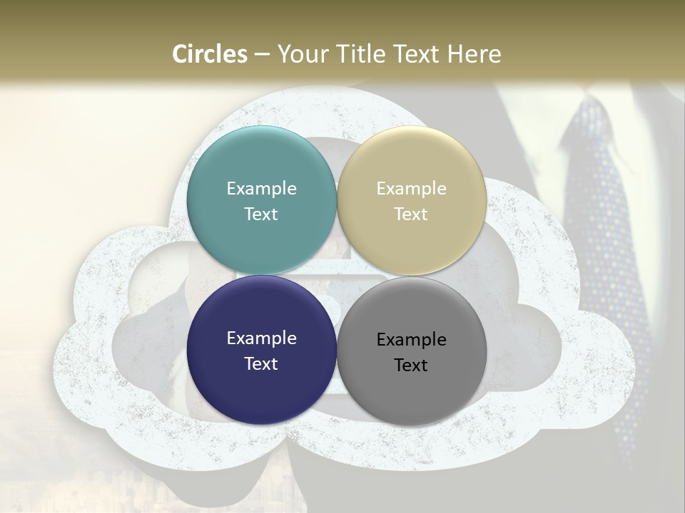 Daughter Pensioner Woman PowerPoint Template