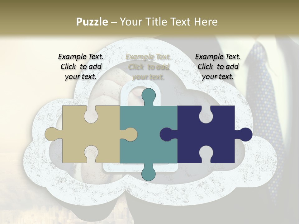 Daughter Pensioner Woman PowerPoint Template