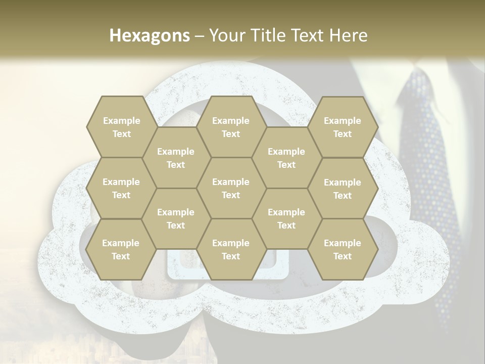 Daughter Pensioner Woman PowerPoint Template