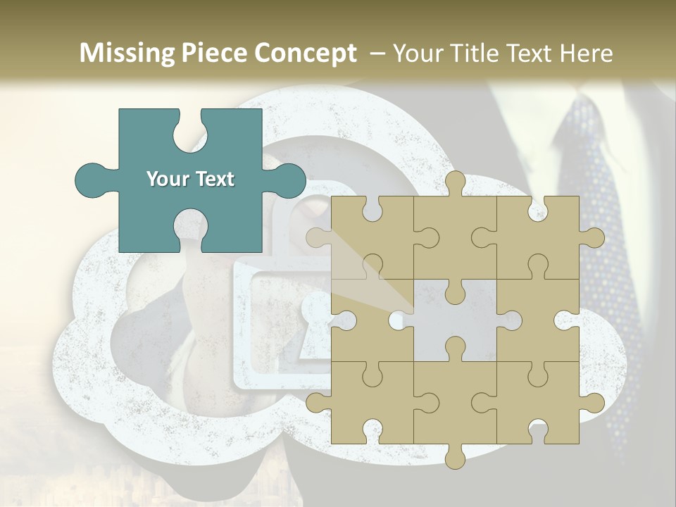 Daughter Pensioner Woman PowerPoint Template