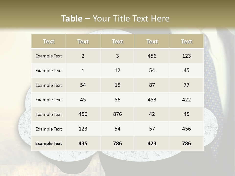 Daughter Pensioner Woman PowerPoint Template