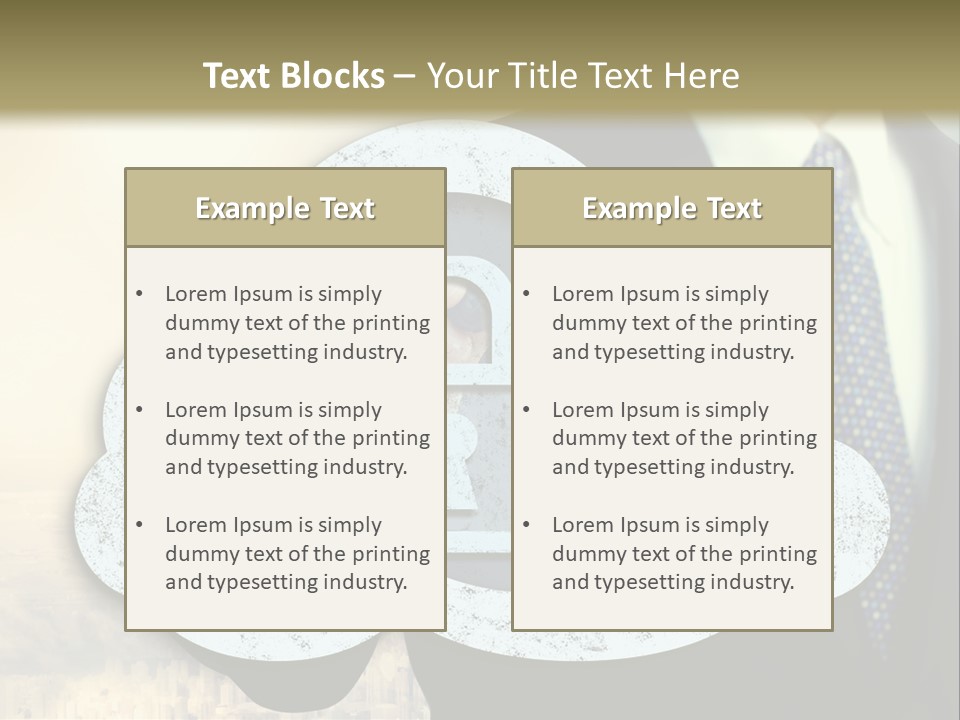 Daughter Pensioner Woman PowerPoint Template