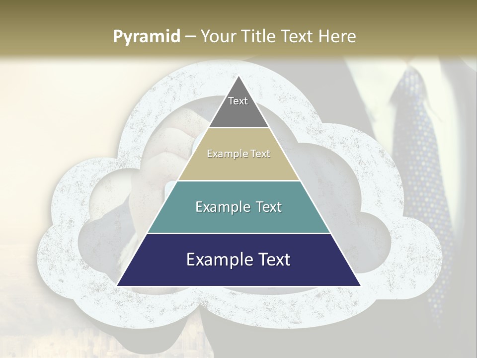 Daughter Pensioner Woman PowerPoint Template