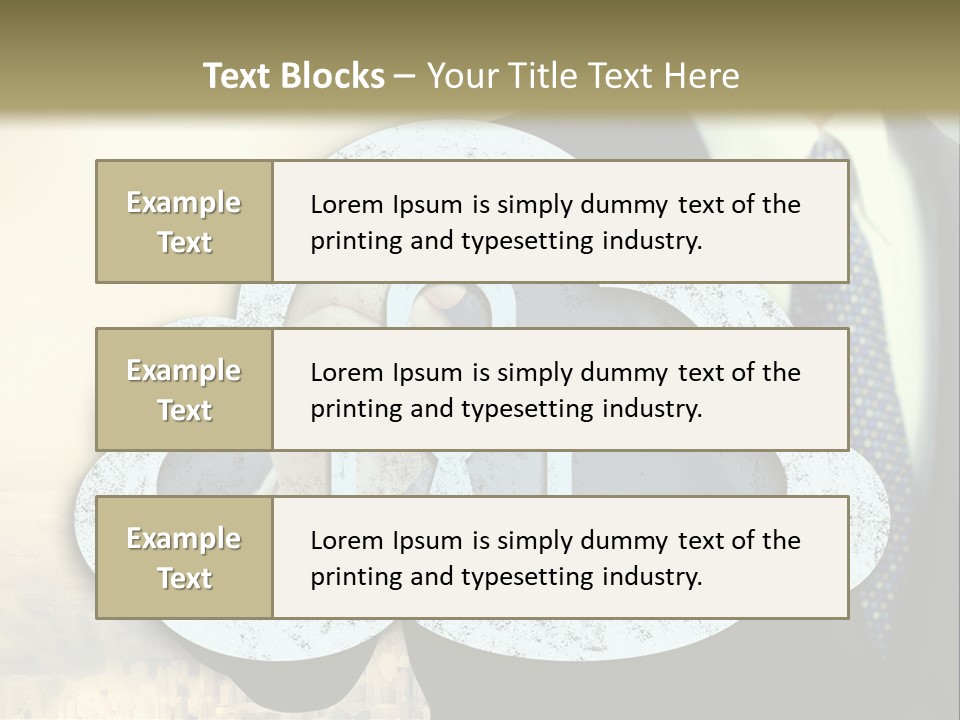 Daughter Pensioner Woman PowerPoint Template