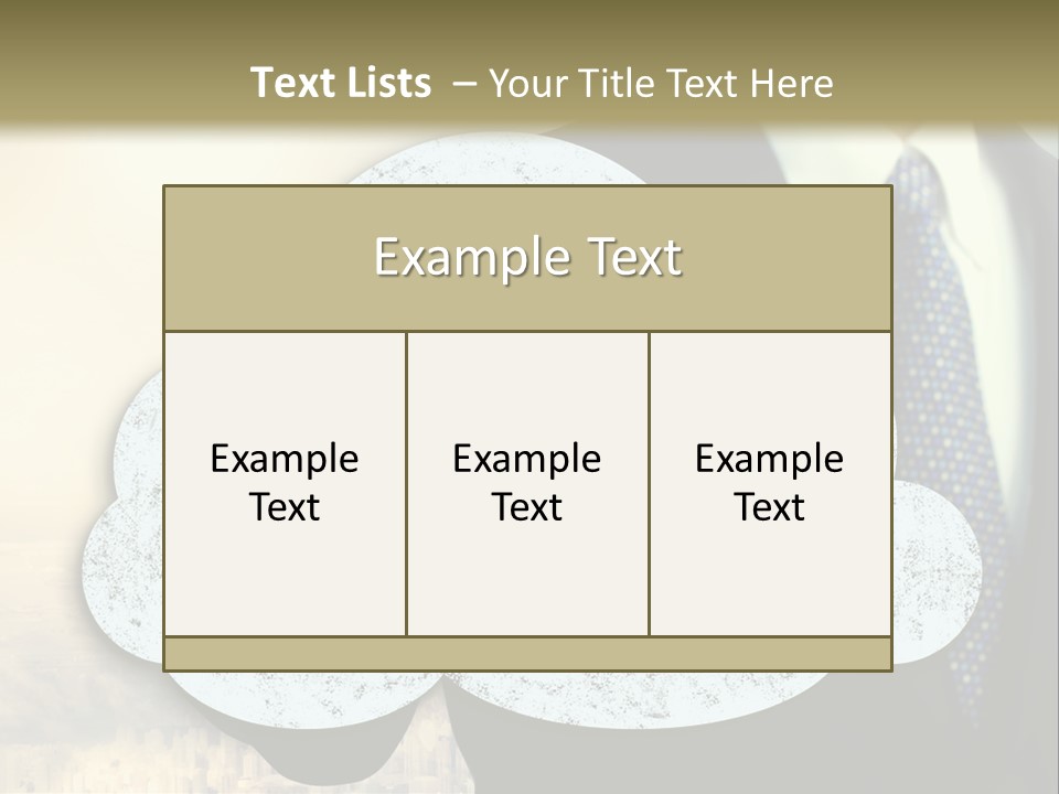 Daughter Pensioner Woman PowerPoint Template