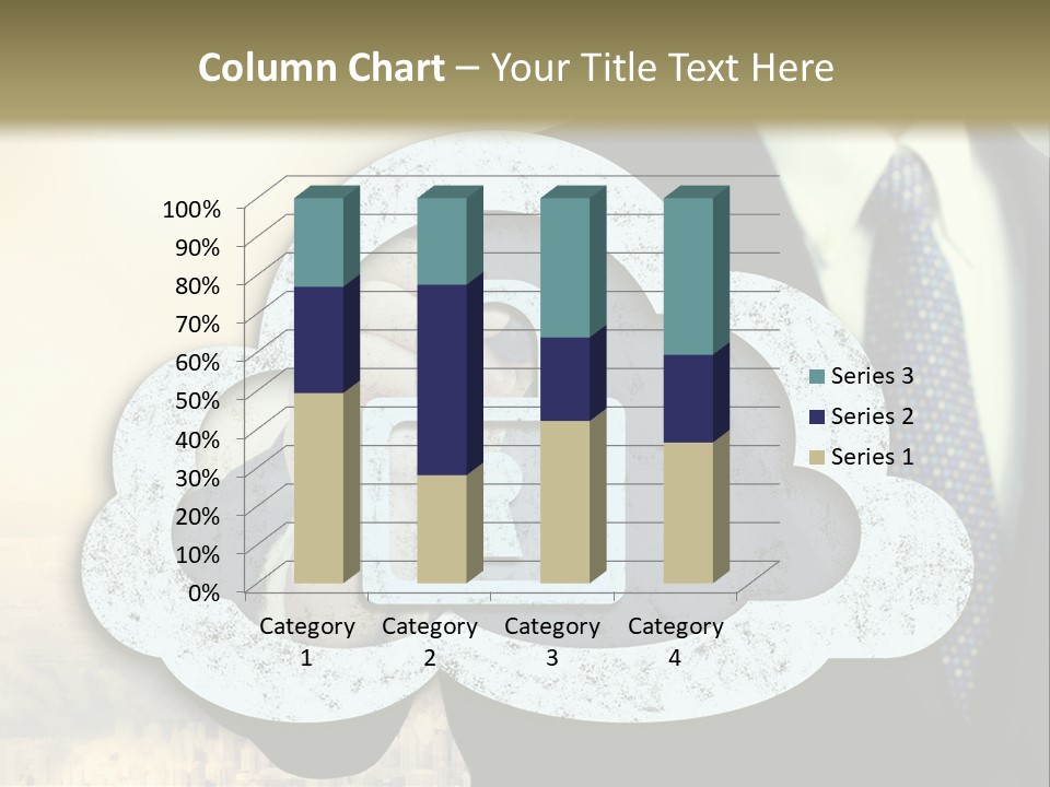 Daughter Pensioner Woman PowerPoint Template