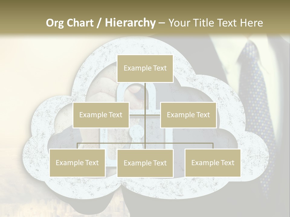 Daughter Pensioner Woman PowerPoint Template