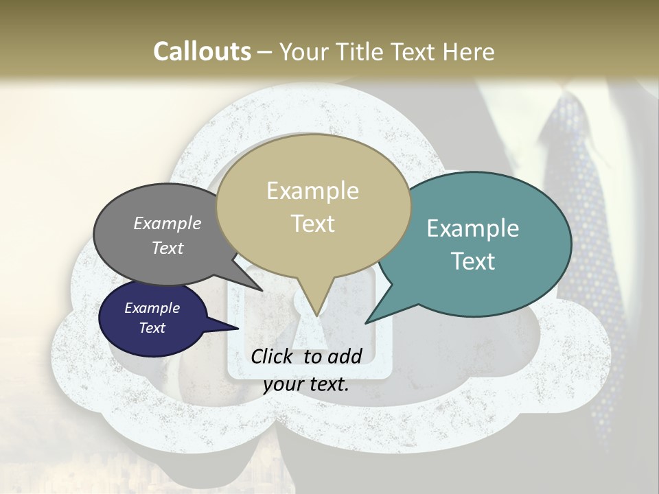Daughter Pensioner Woman PowerPoint Template