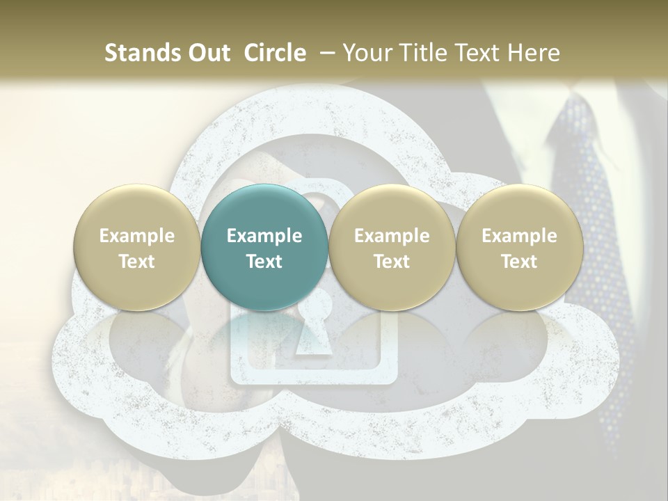 Daughter Pensioner Woman PowerPoint Template