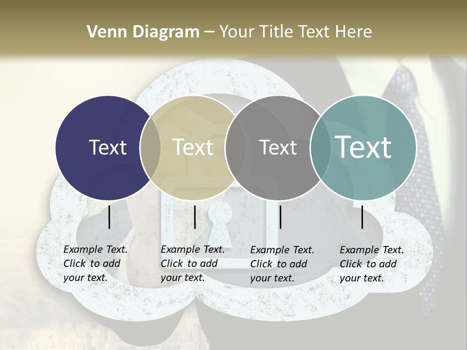 Daughter Pensioner Woman PowerPoint Template
