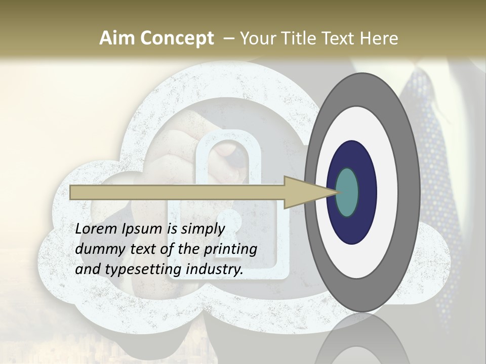 Daughter Pensioner Woman PowerPoint Template