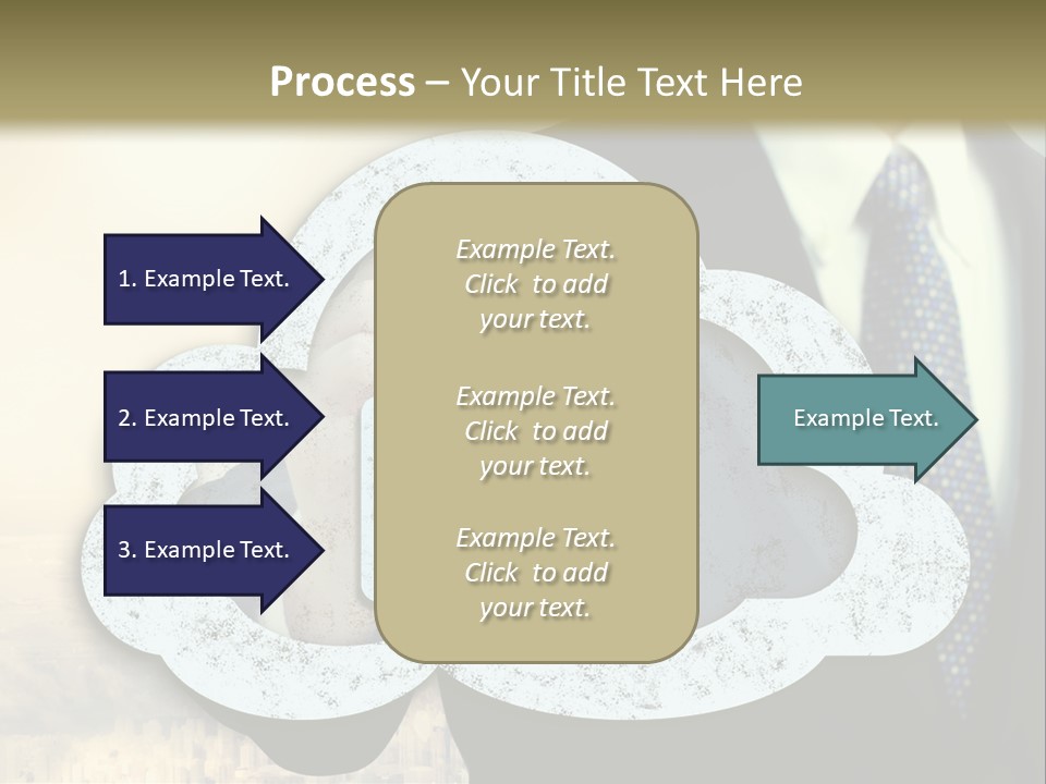 Daughter Pensioner Woman PowerPoint Template