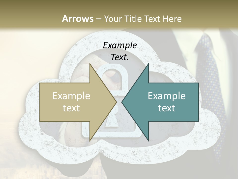 Daughter Pensioner Woman PowerPoint Template