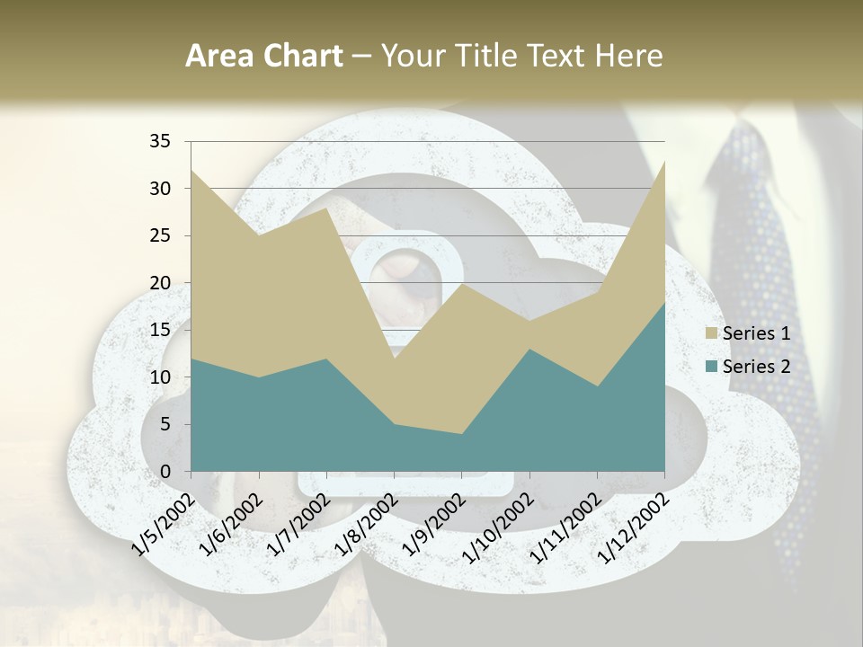 Daughter Pensioner Woman PowerPoint Template