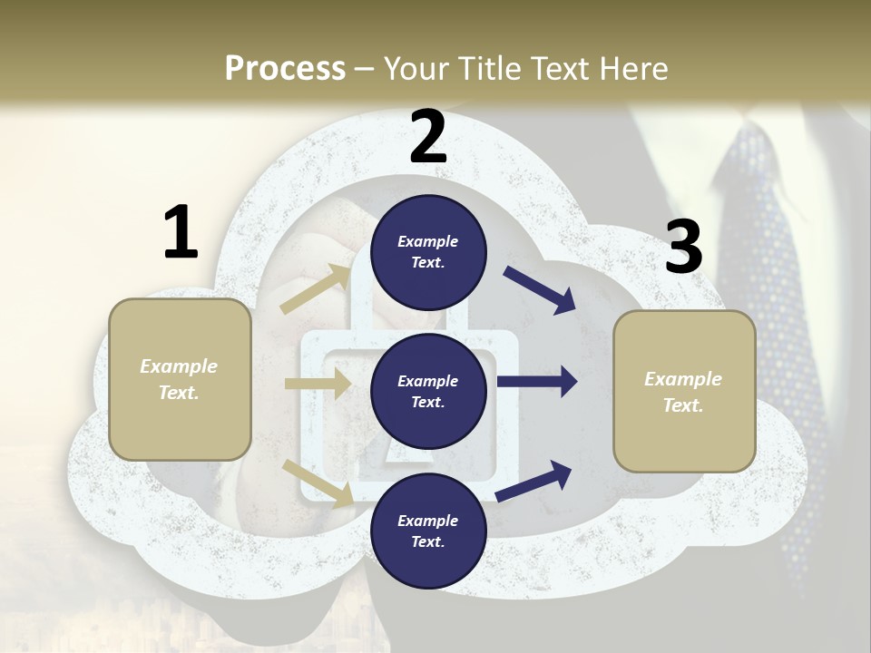 Daughter Pensioner Woman PowerPoint Template