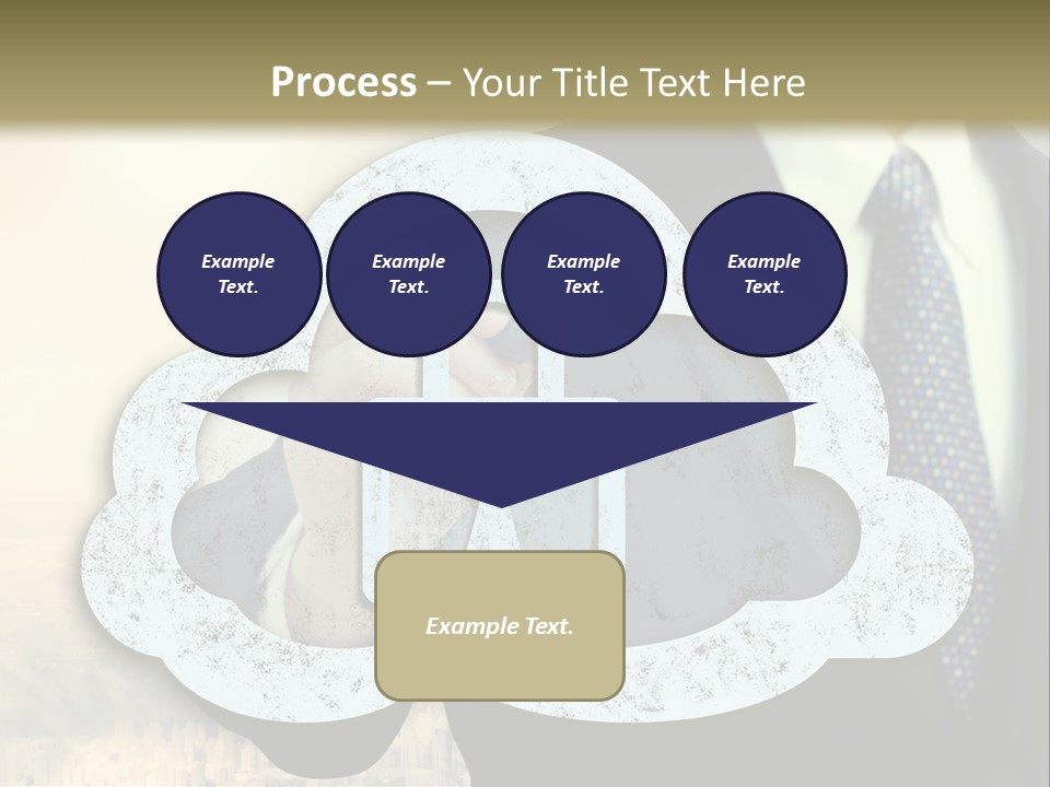 Daughter Pensioner Woman PowerPoint Template