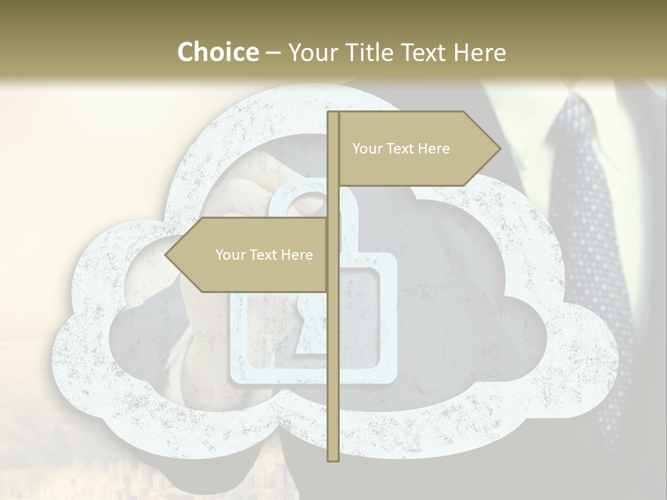 Daughter Pensioner Woman PowerPoint Template