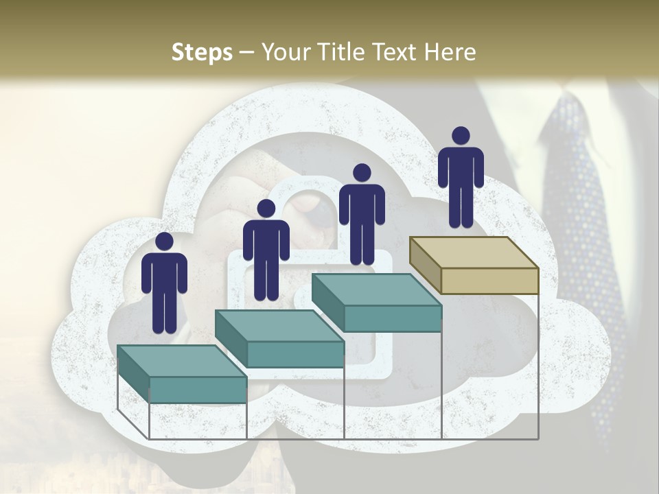 Daughter Pensioner Woman PowerPoint Template