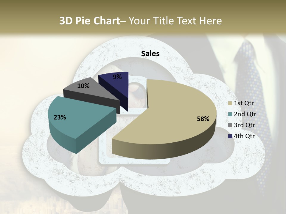 Daughter Pensioner Woman PowerPoint Template