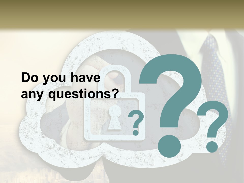 Daughter Pensioner Woman PowerPoint Template