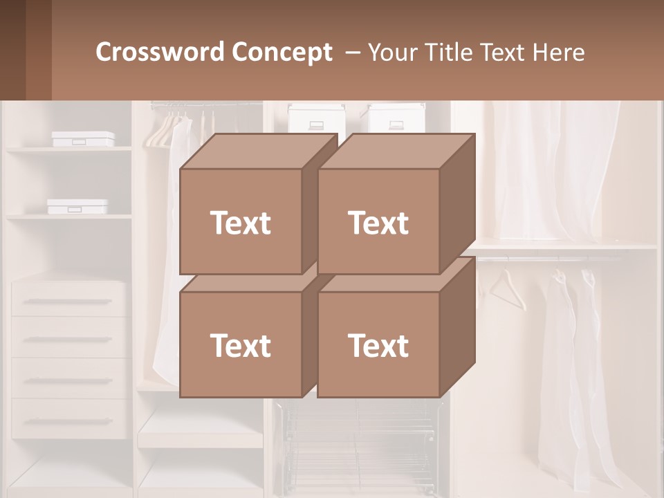 Water Wellness Woman PowerPoint Template