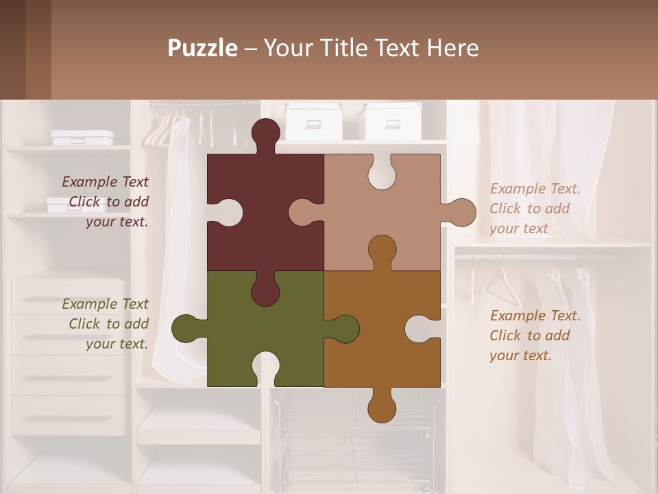 Water Wellness Woman PowerPoint Template