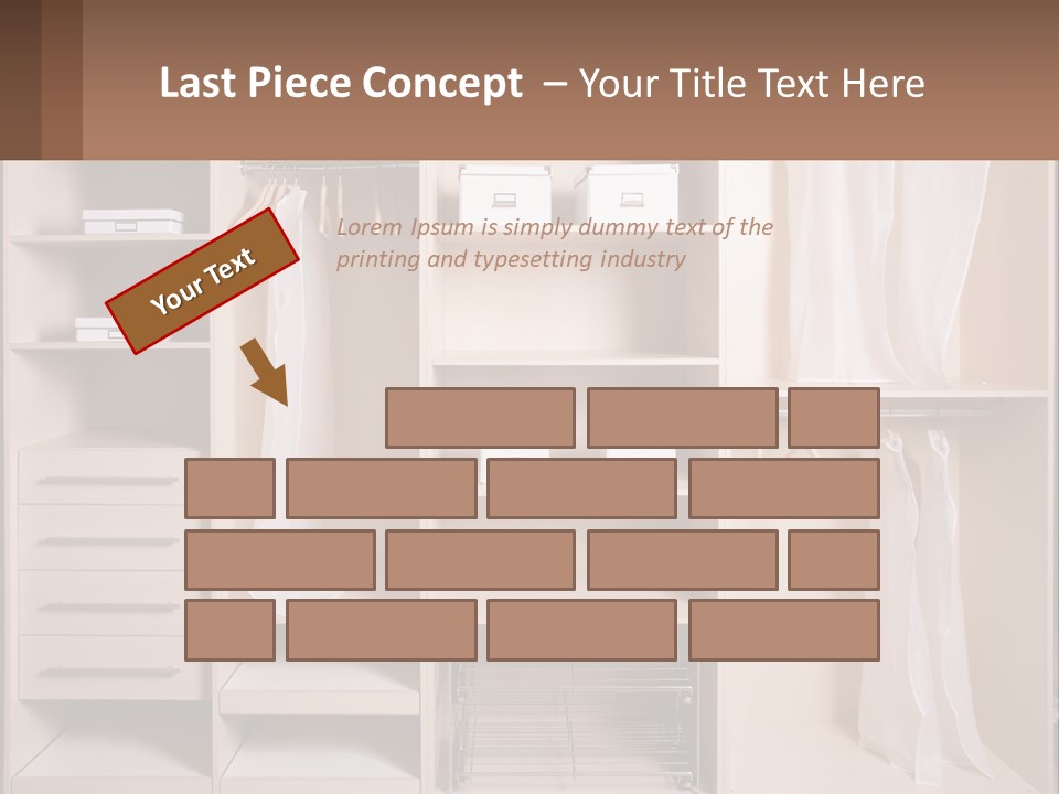 Water Wellness Woman PowerPoint Template