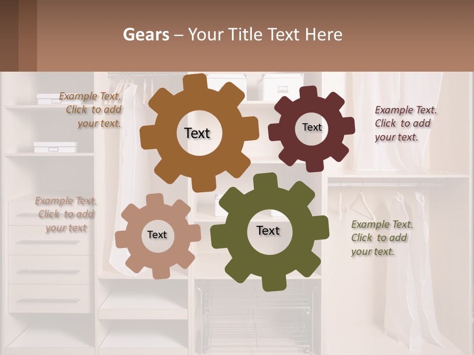 Water Wellness Woman PowerPoint Template