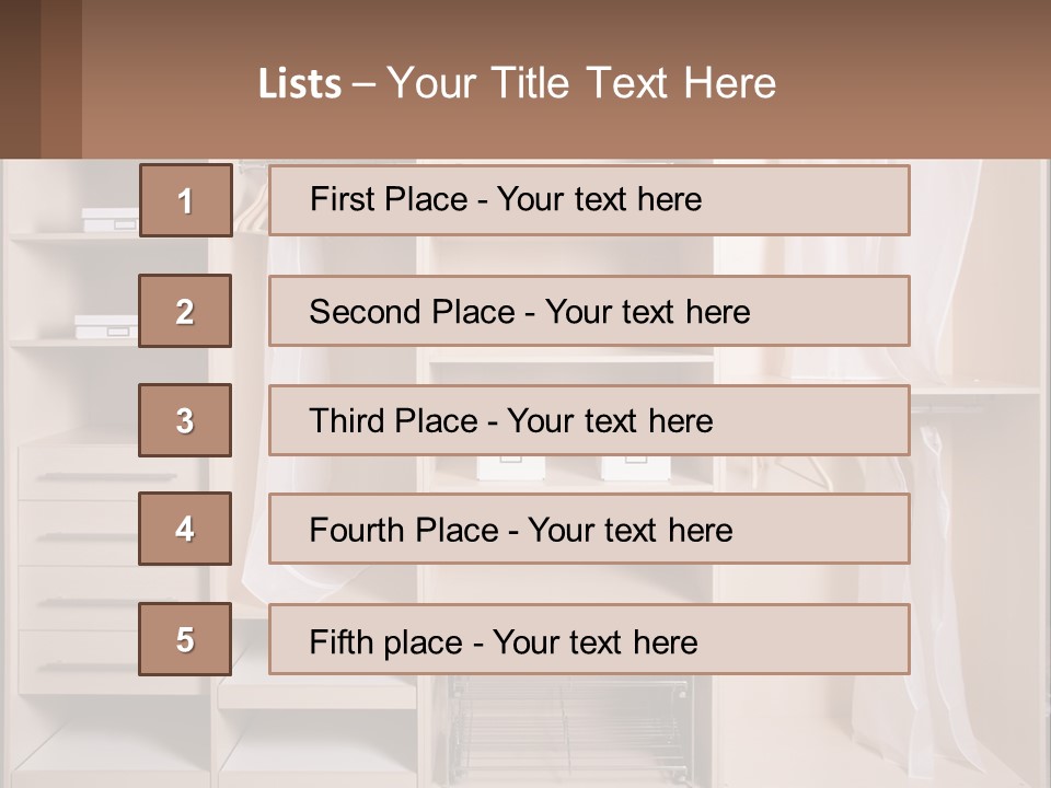 Water Wellness Woman PowerPoint Template