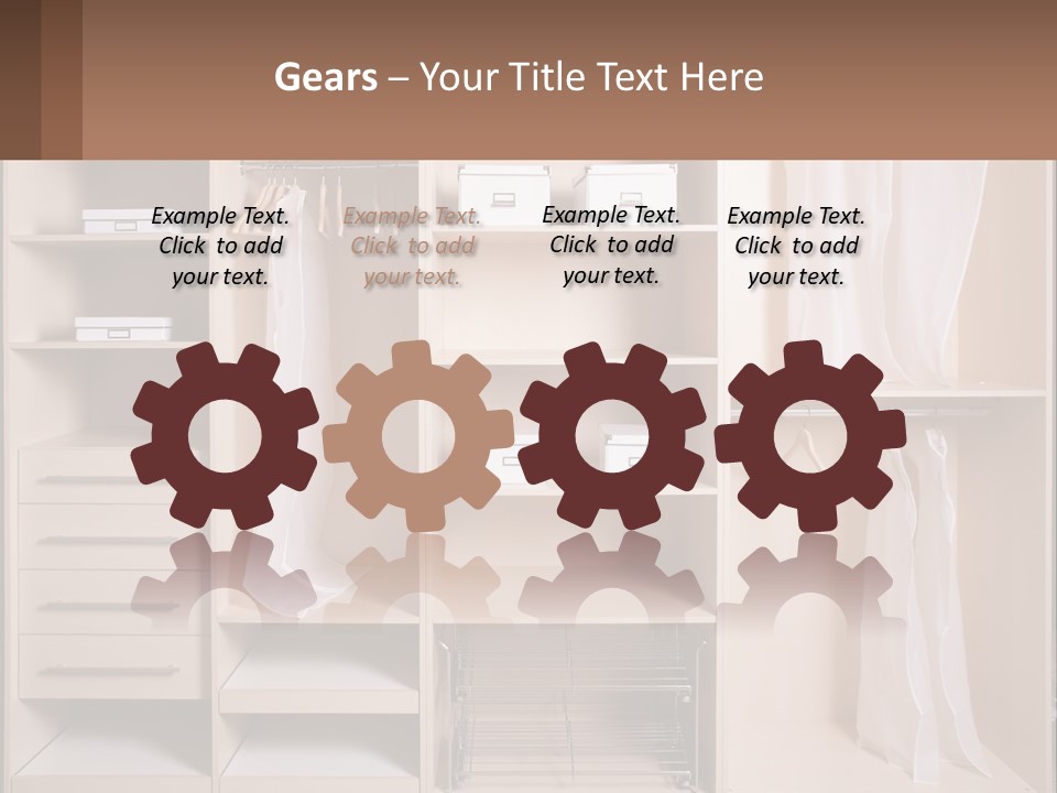 Water Wellness Woman PowerPoint Template