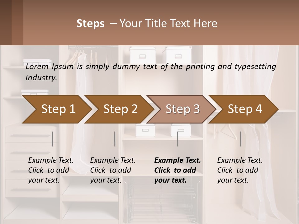 Water Wellness Woman PowerPoint Template