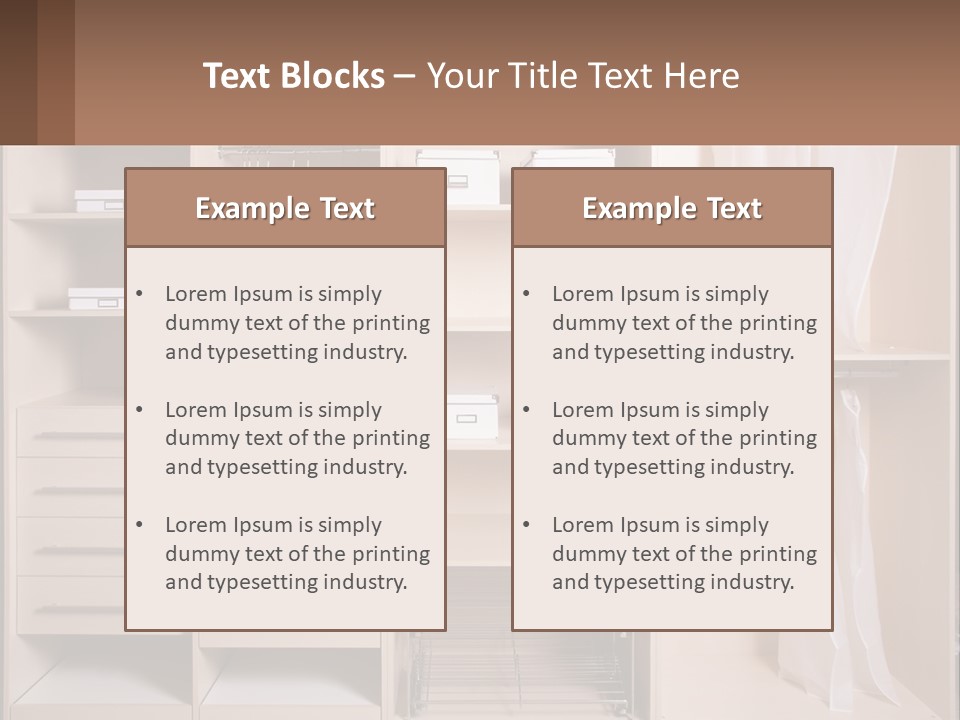 Water Wellness Woman PowerPoint Template