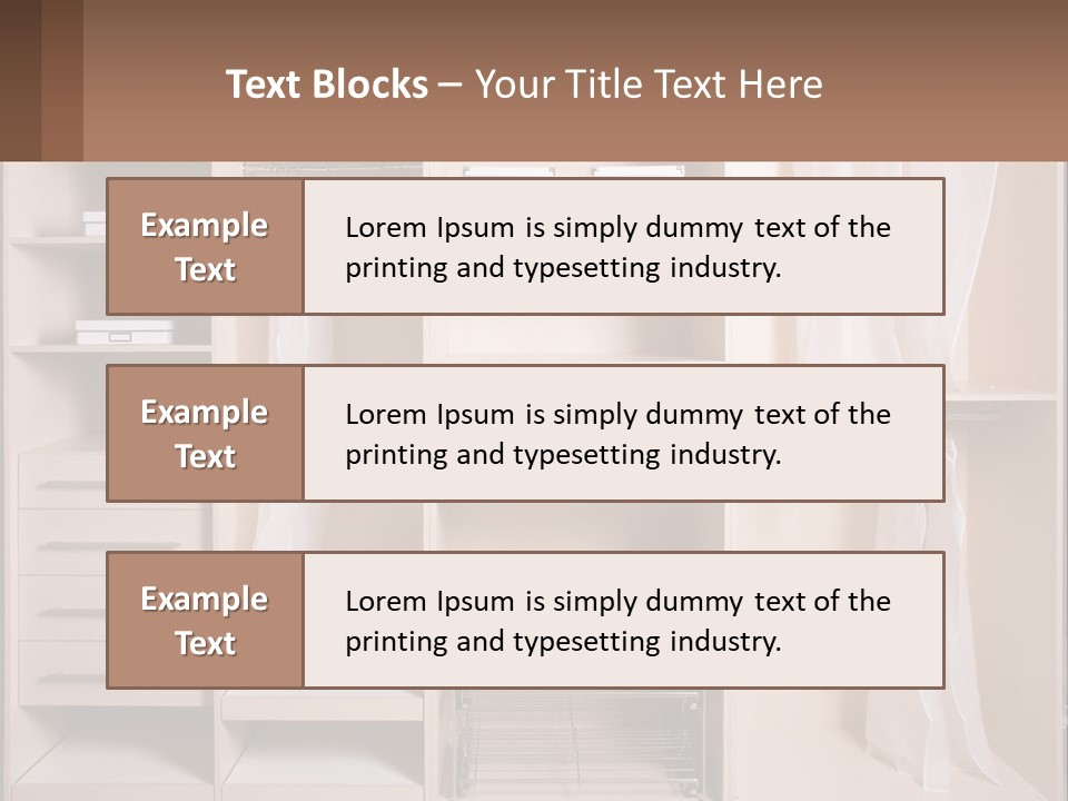 Water Wellness Woman PowerPoint Template