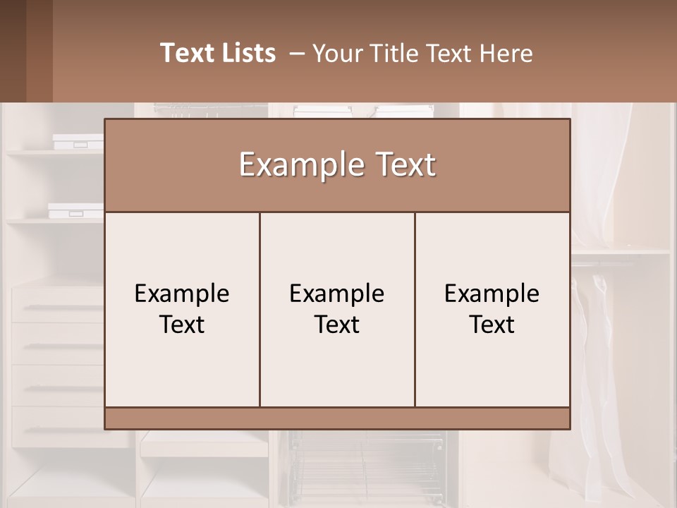 Water Wellness Woman PowerPoint Template