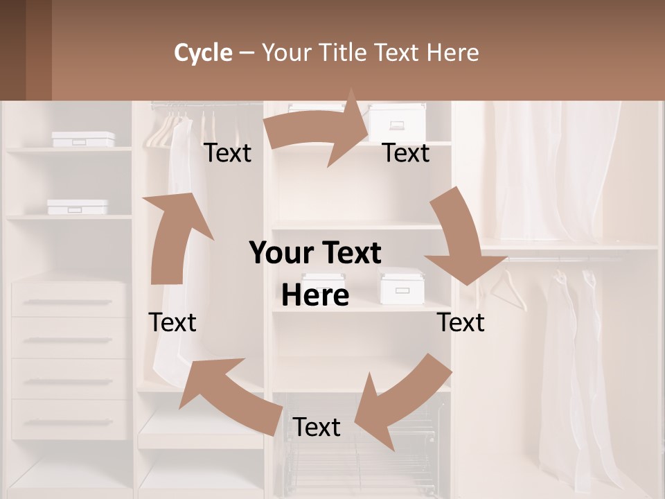 Water Wellness Woman PowerPoint Template