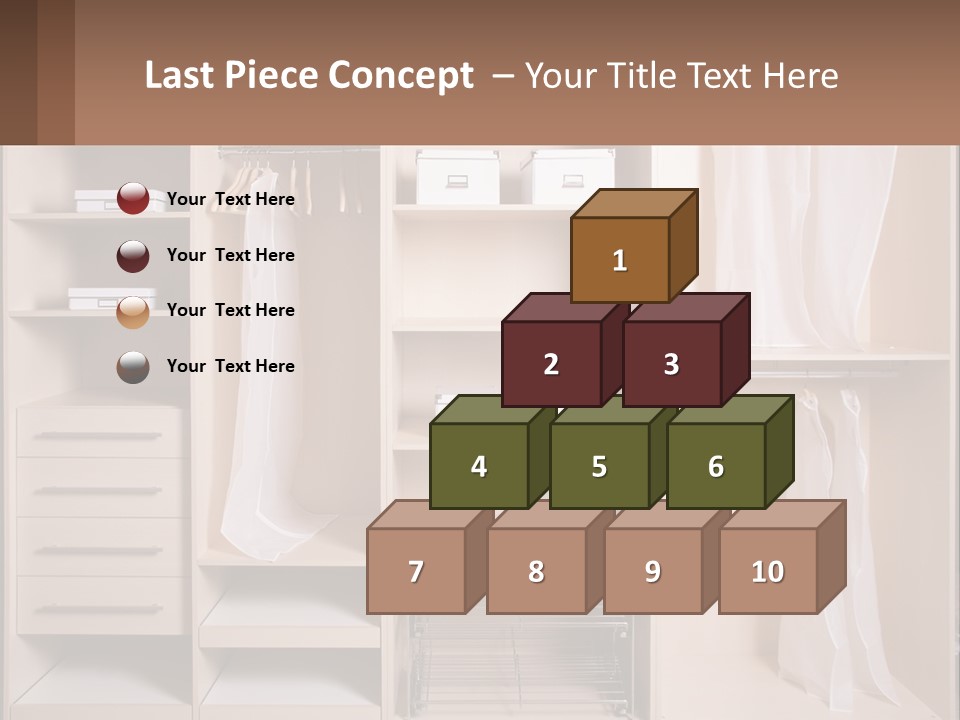 Water Wellness Woman PowerPoint Template