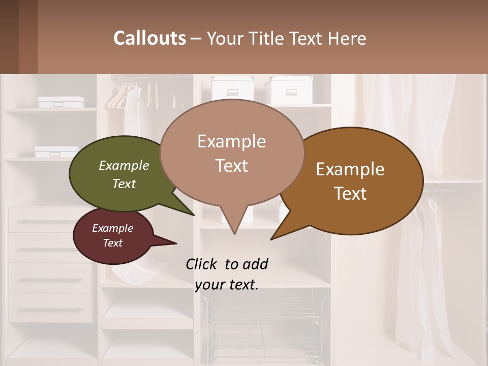 Water Wellness Woman PowerPoint Template