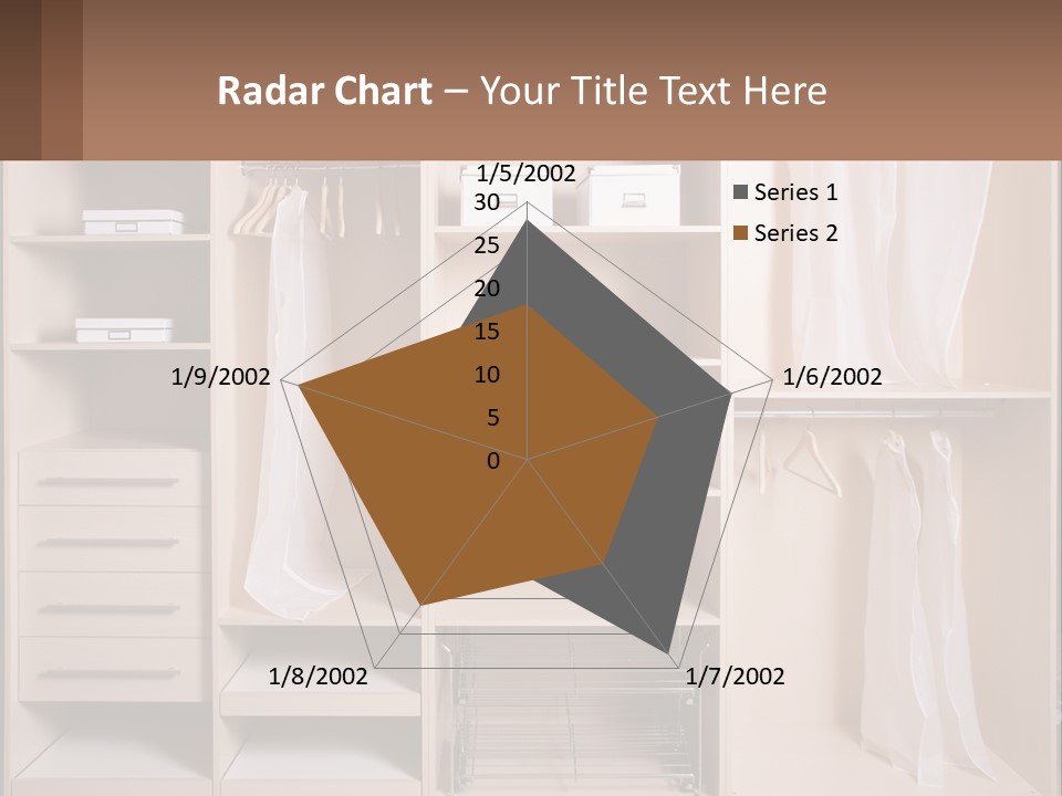 Water Wellness Woman PowerPoint Template