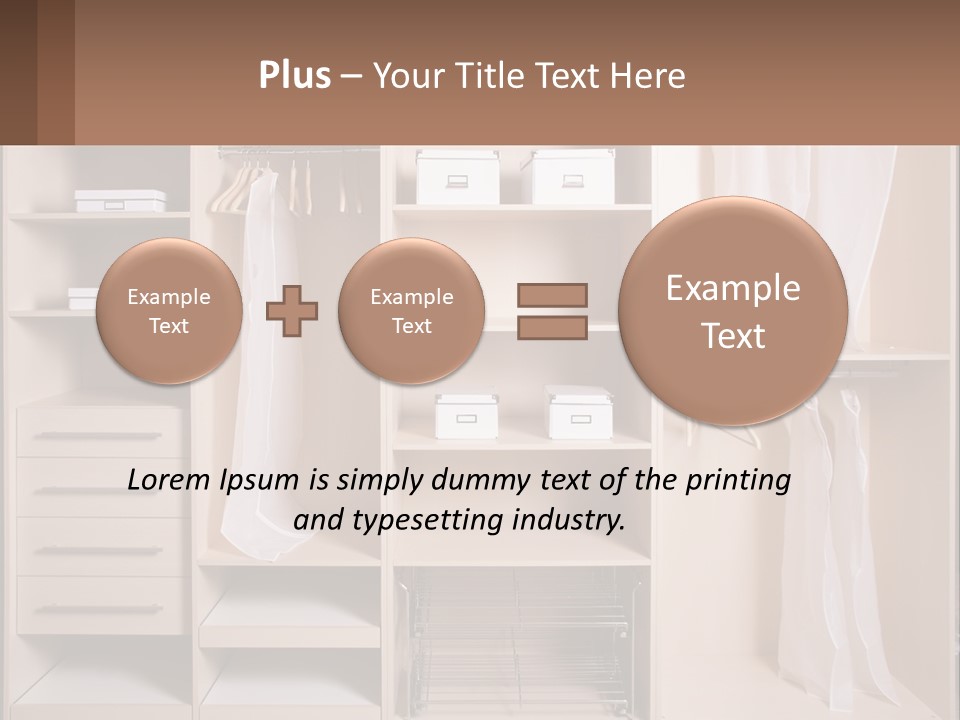 Water Wellness Woman PowerPoint Template