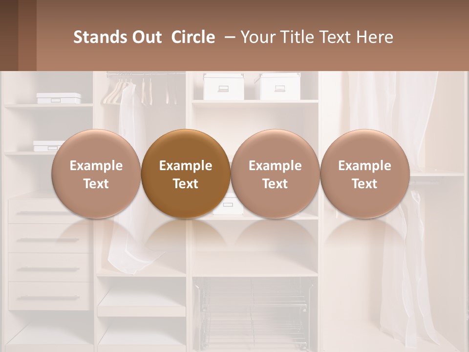 Water Wellness Woman PowerPoint Template