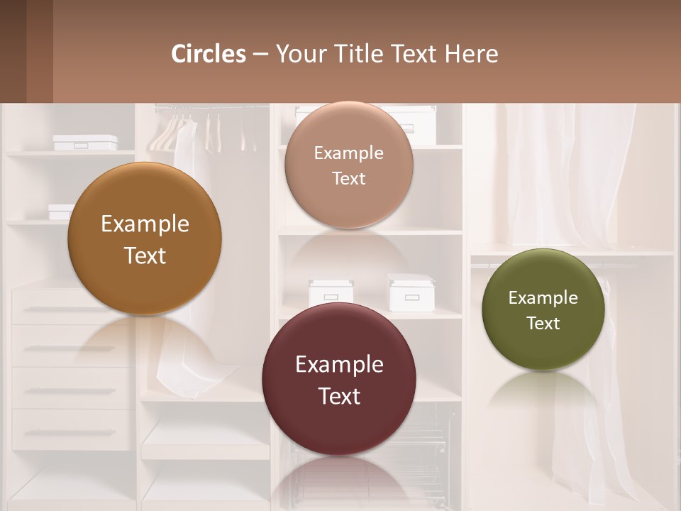 Water Wellness Woman PowerPoint Template