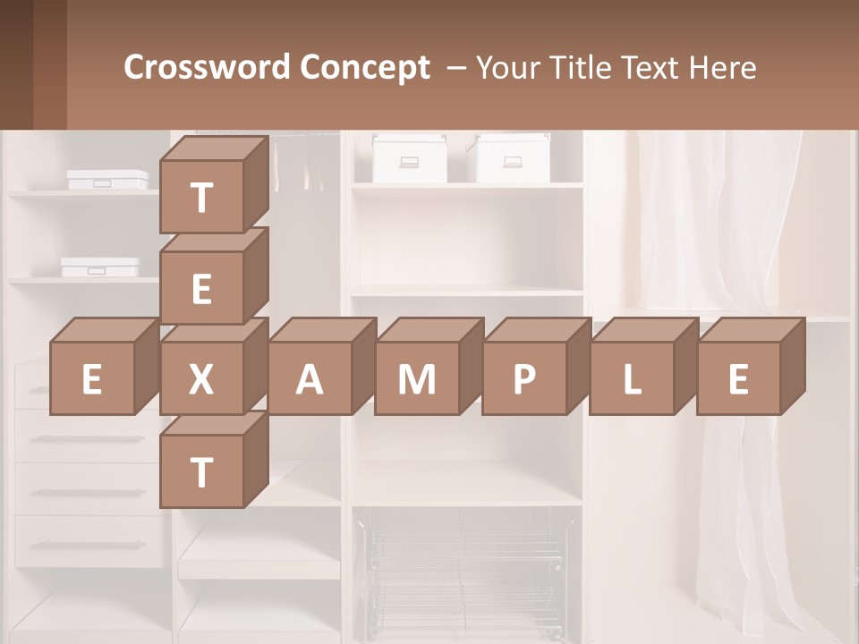 Water Wellness Woman PowerPoint Template