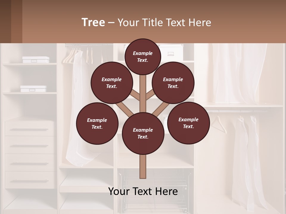 Water Wellness Woman PowerPoint Template