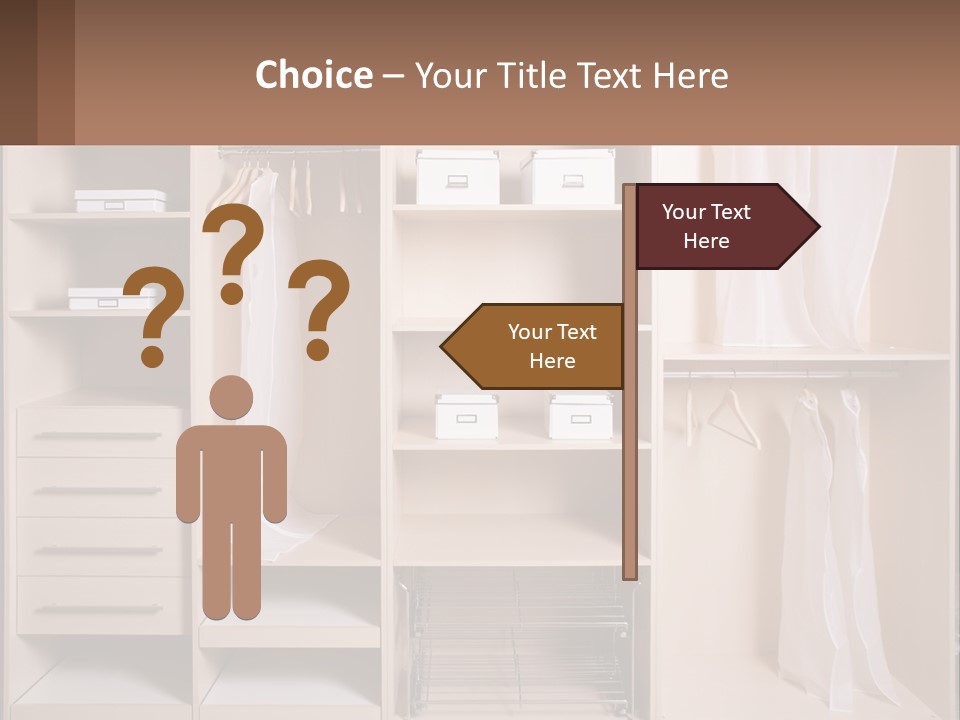 Water Wellness Woman PowerPoint Template