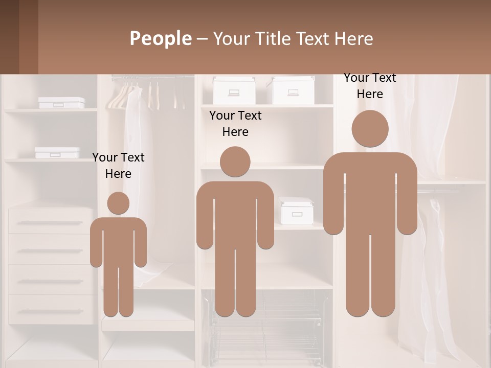 Water Wellness Woman PowerPoint Template